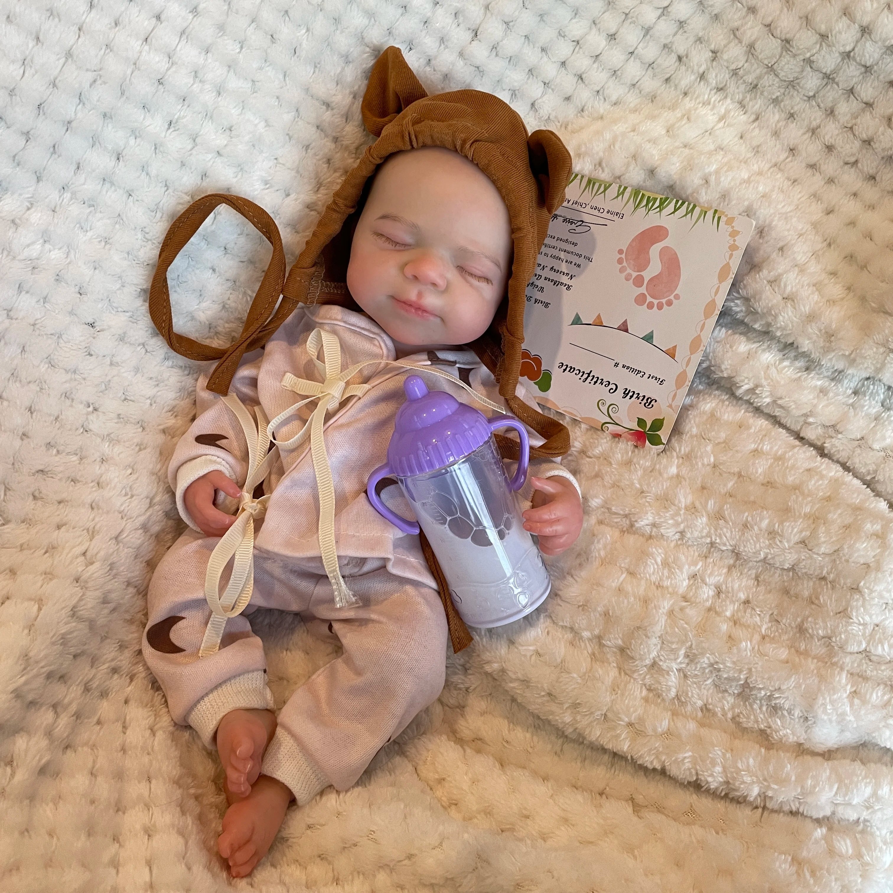 Maro - Full body Silicone Reborn Baby Doll