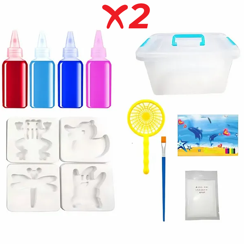 🦀Magic Water ELF, Children Handmade Aqua Gel Sensory Toy Set