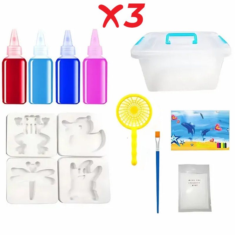 🦀Magic Water ELF, Children Handmade Aqua Gel Sensory Toy Set