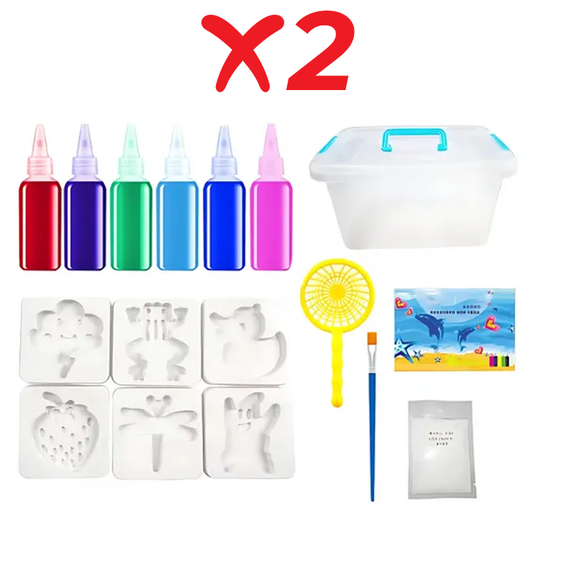 🦀Magic Water ELF, Children Handmade Aqua Gel Sensory Toy Set