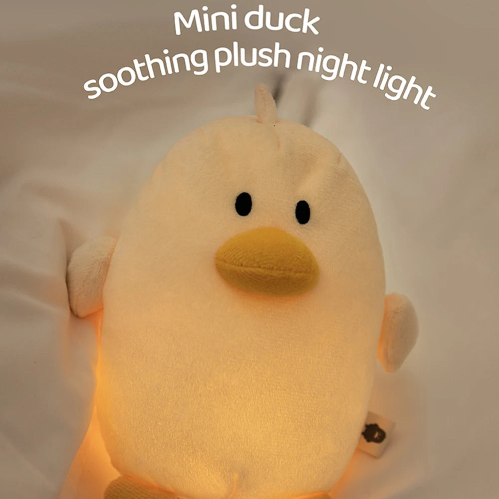 Lovely Duck Night Light Plush Doll