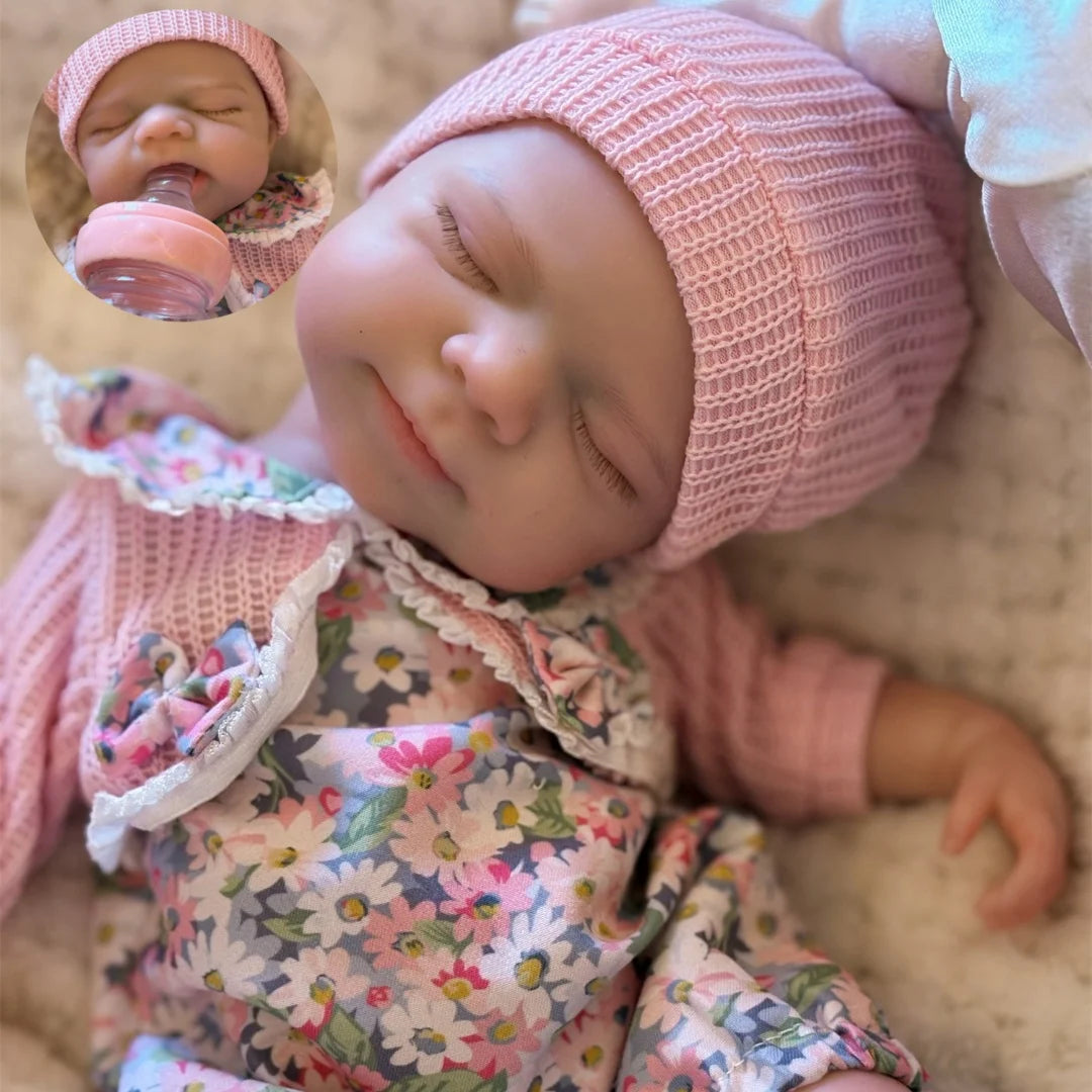 Luna-Full Body Silicone Reborn Baby Doll /Washable