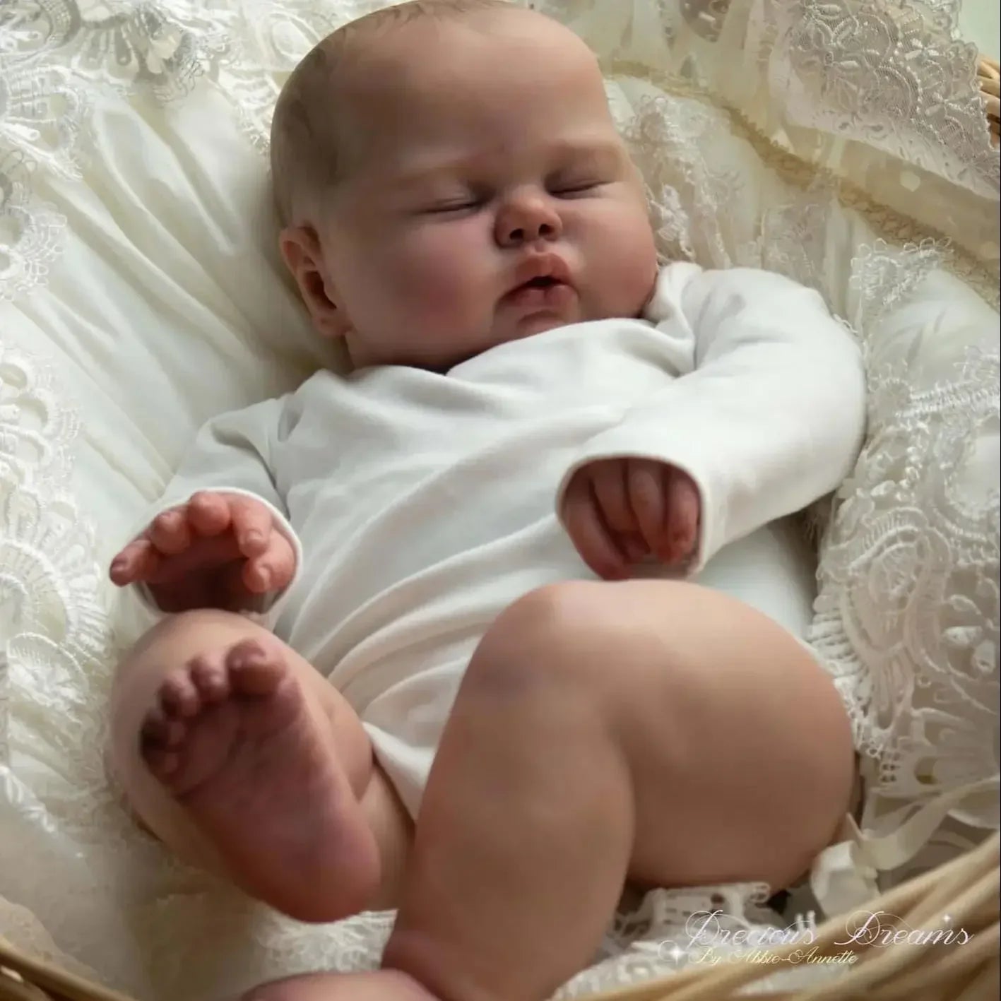 Lam - 24Inch Pickle Sleeping Reborn Baby Doll