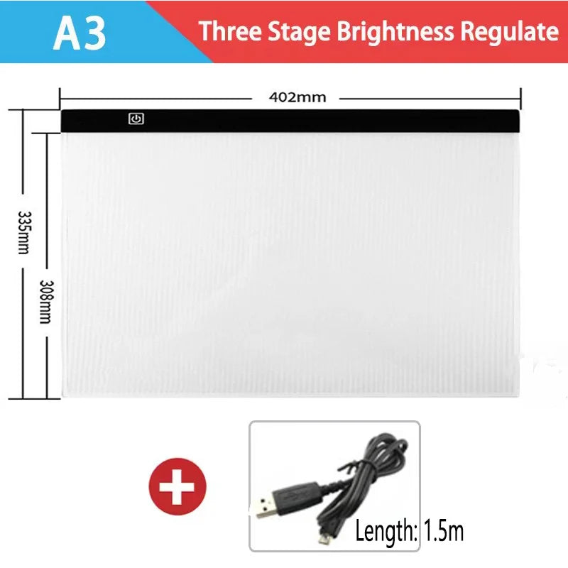 A3/A4/A5 Led Drawing Copy Pad