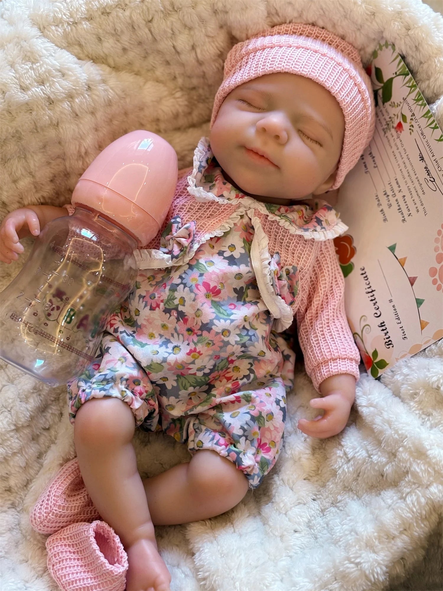 Luna-Full Body Silicone Reborn Baby Doll /Washable