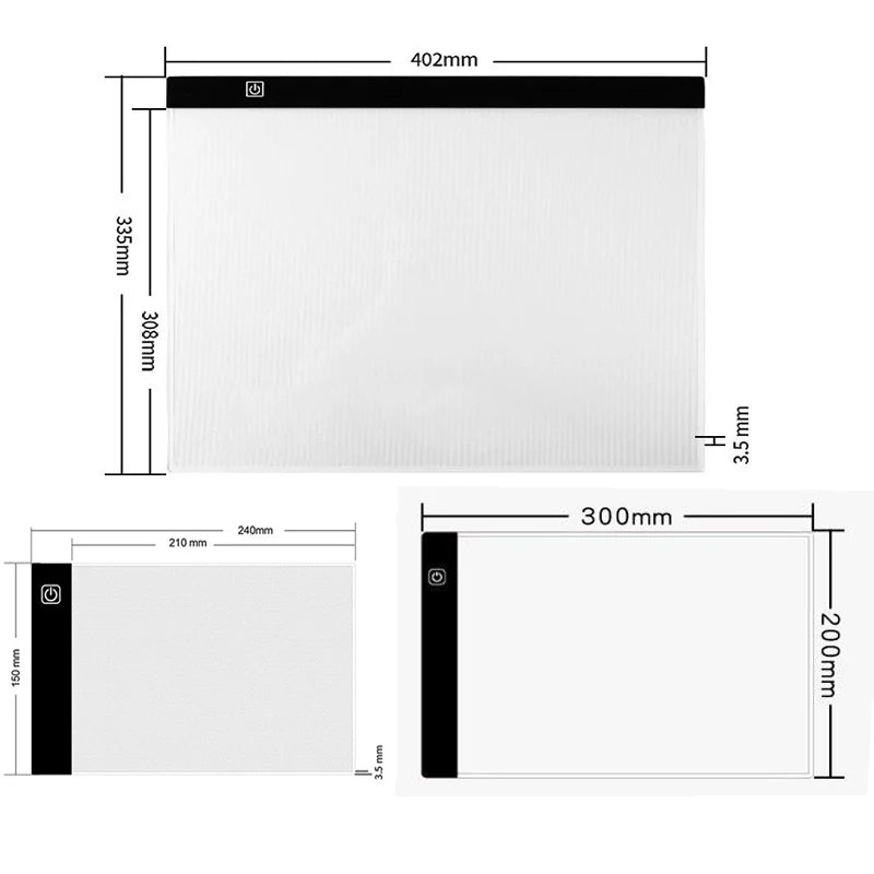 A3/A4/A5 Led Drawing Copy Pad
