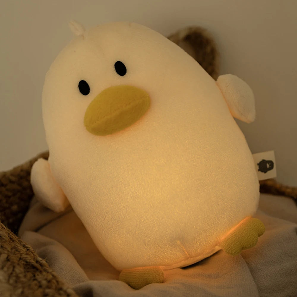 Lovely Duck Night Light Plush Doll