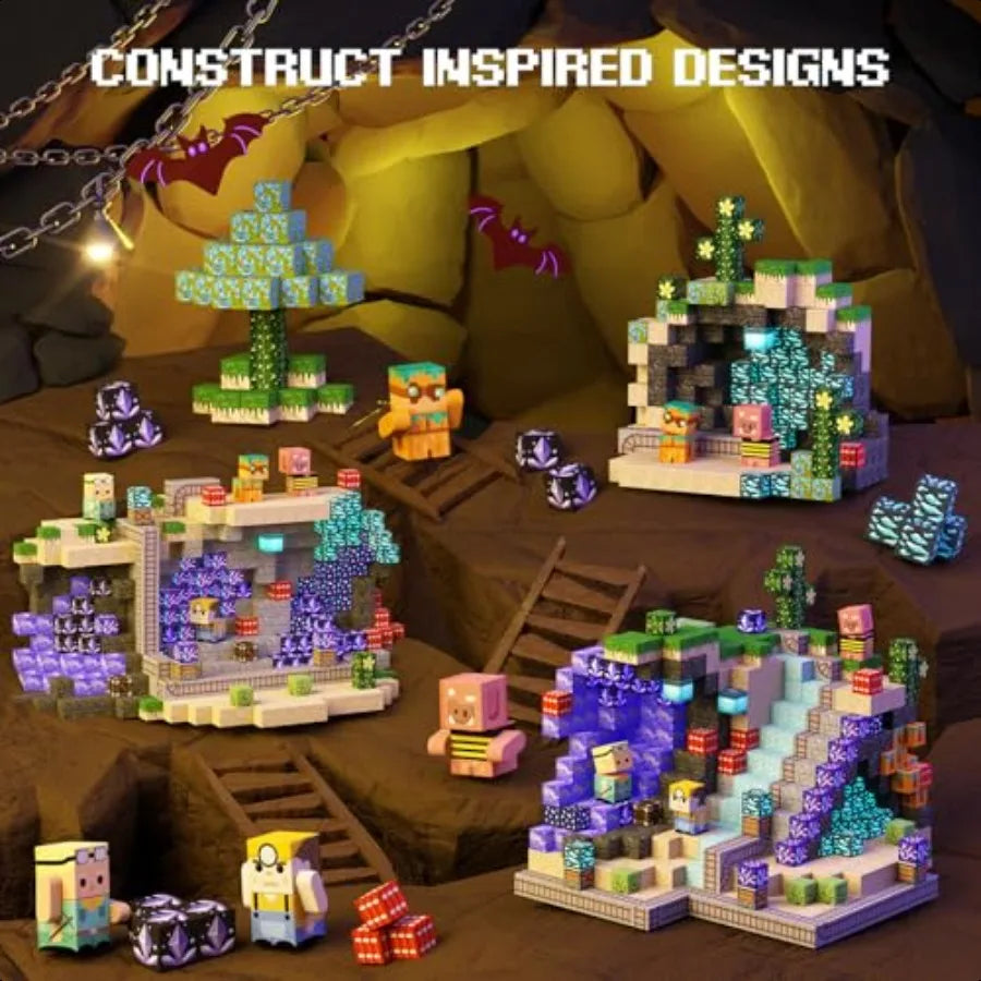 100PCS Magnetic Building Blocks