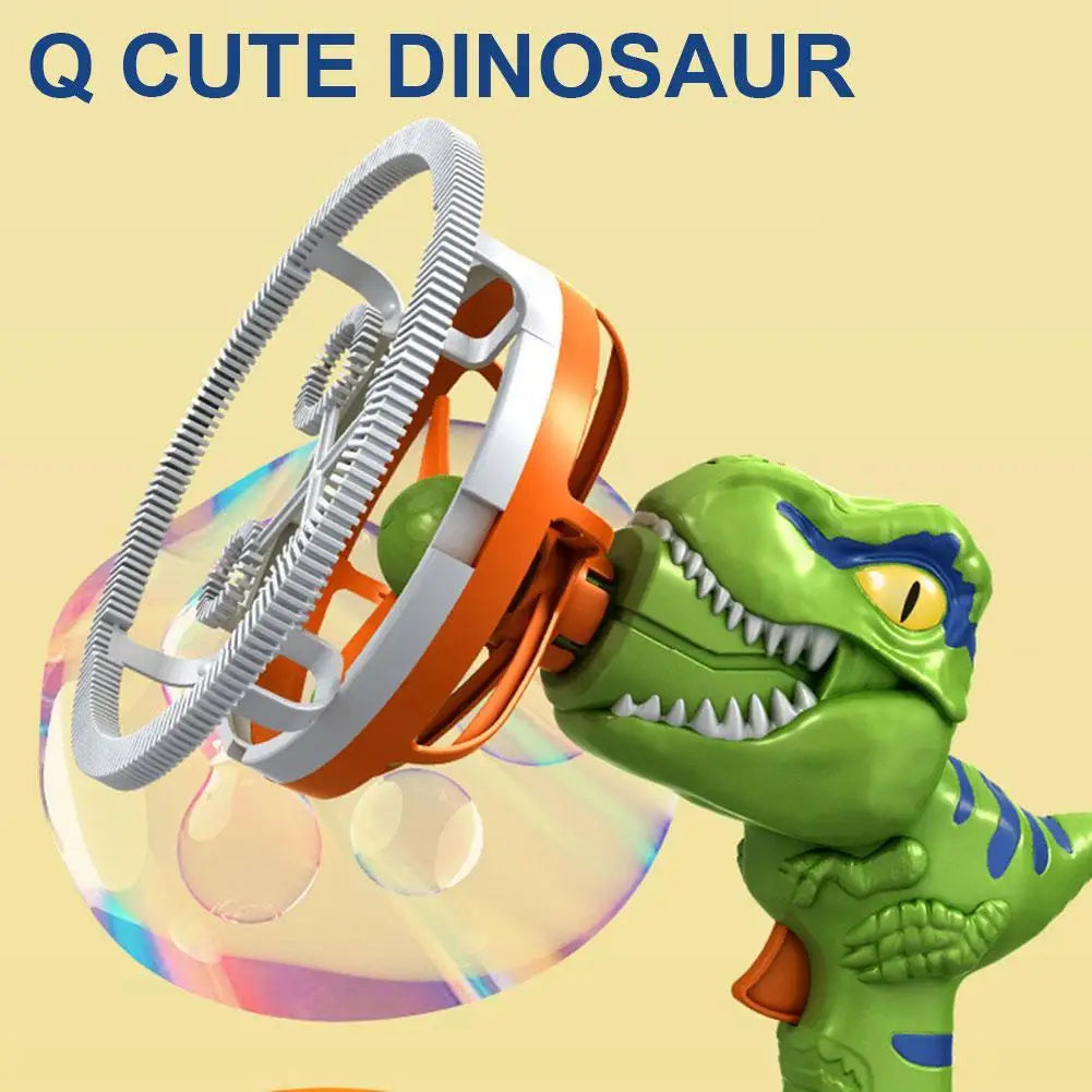 2 In 1 Dinosaur Soap Bubble Electric
