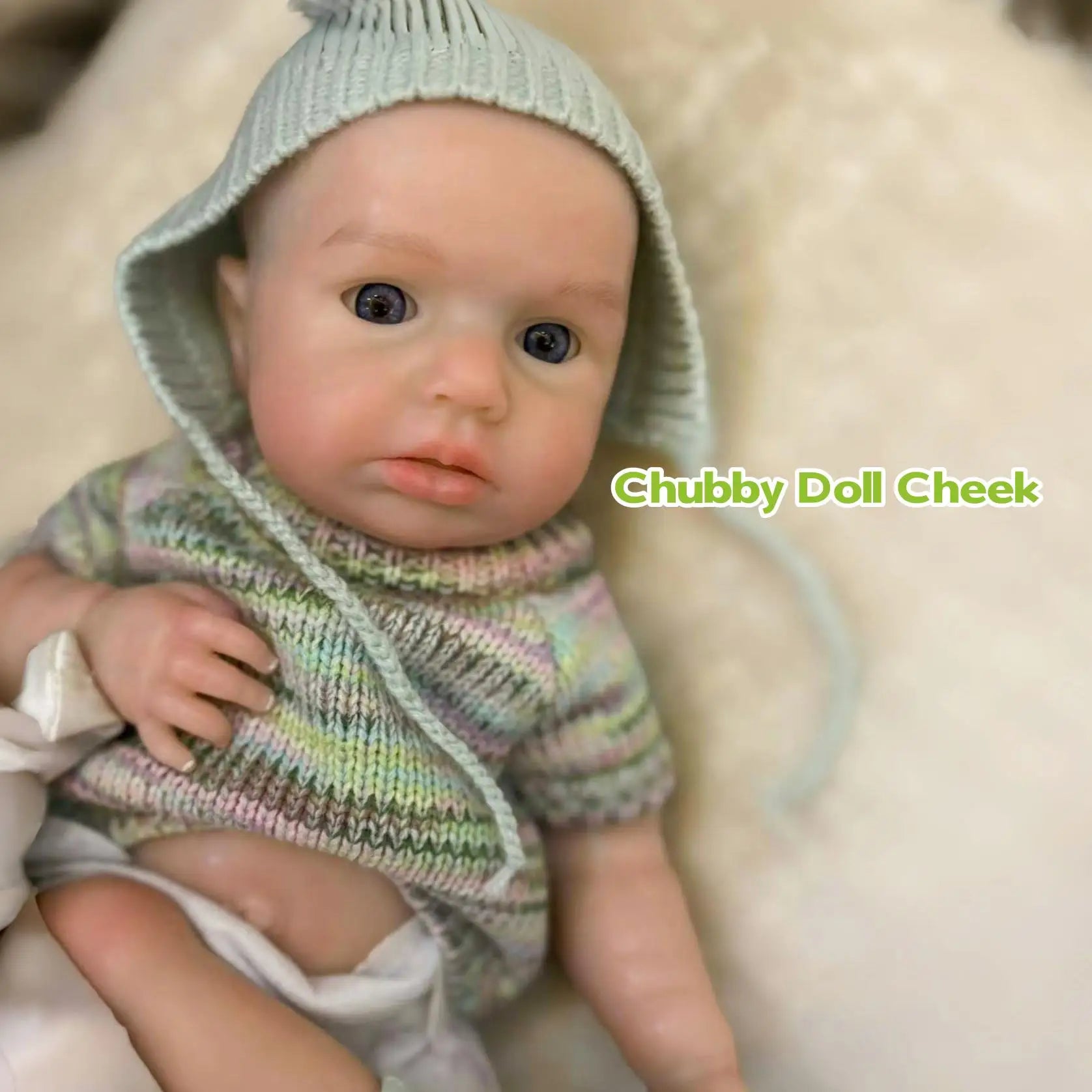Manda - Full Body Silicone Reborn Baby Doll