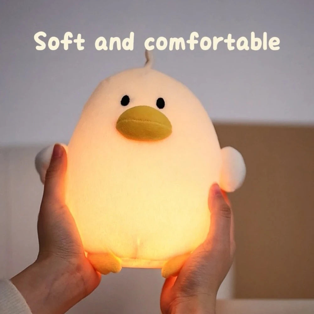 Lovely Duck Night Light Plush Doll