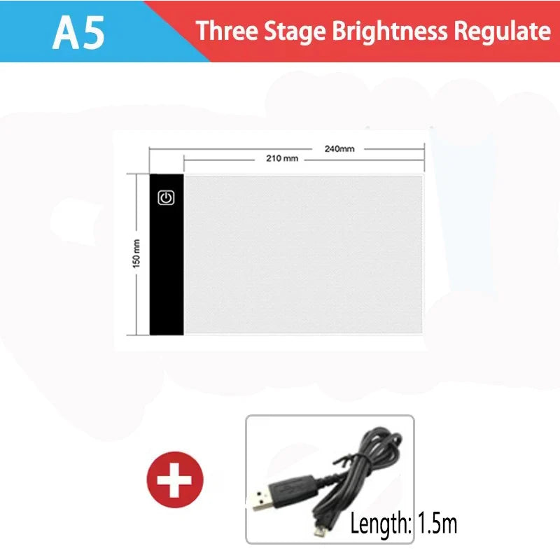 A3/A4/A5 Led Drawing Copy Pad