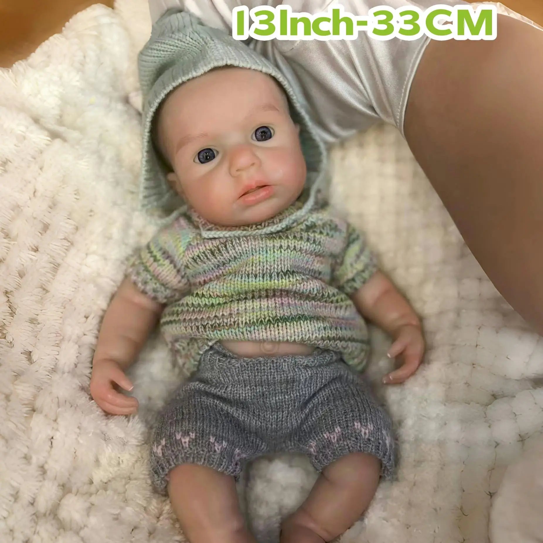 Manda - Full Body Silicone Reborn Baby Doll