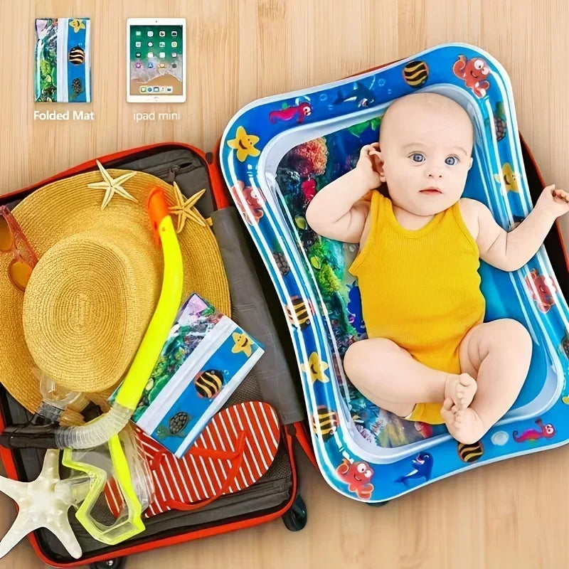 Inflatable Tummy Time Water Mat