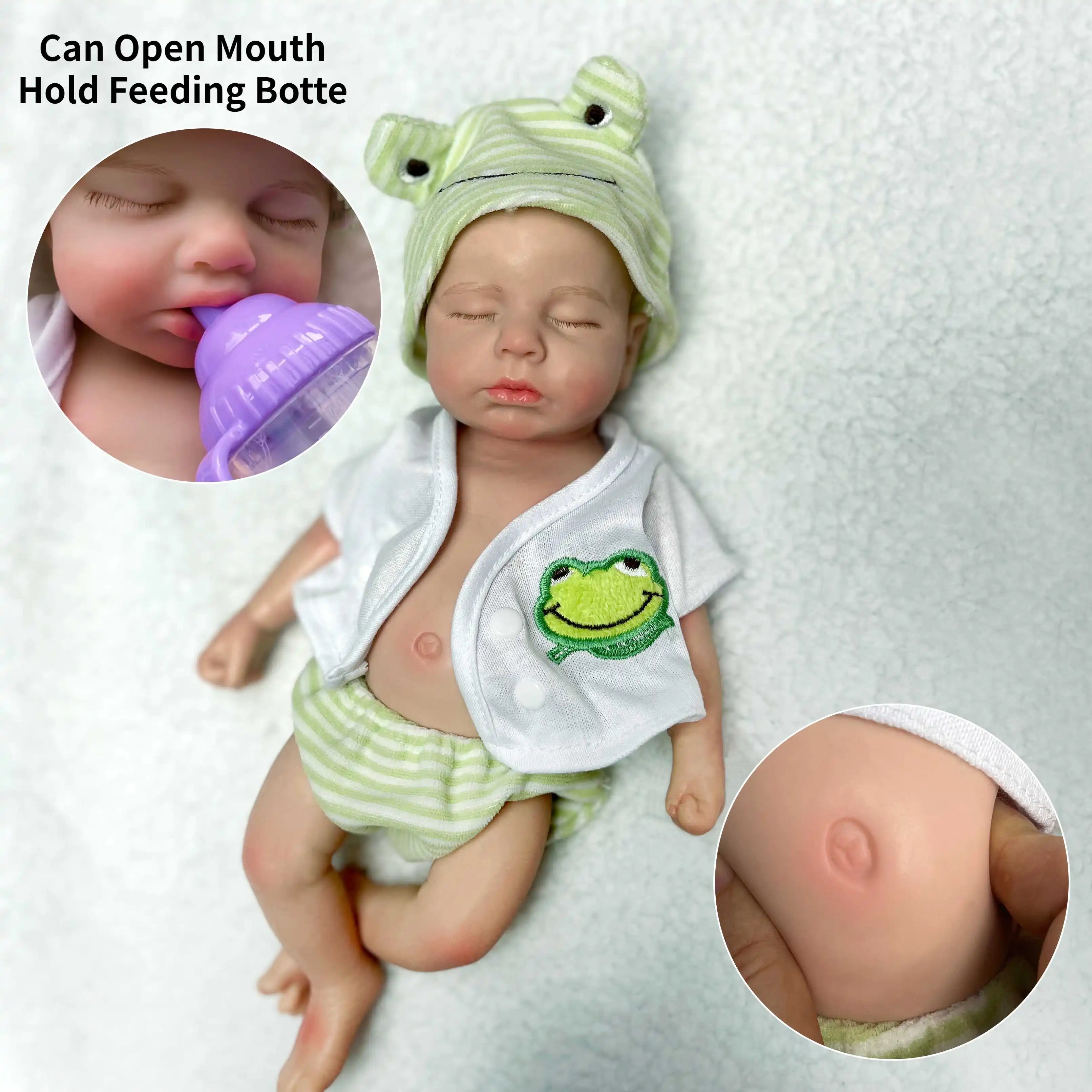 Teddy - Full Body Silicone Reborn Baby doll