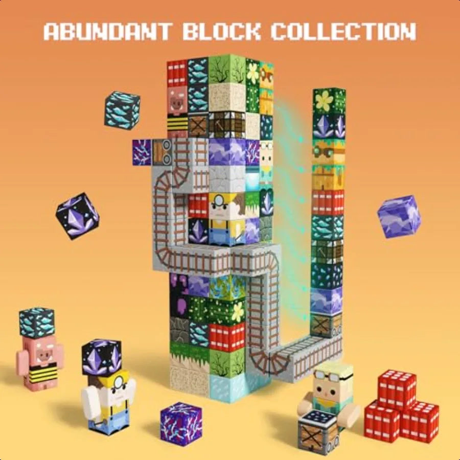 100PCS Magnetic Building Blocks