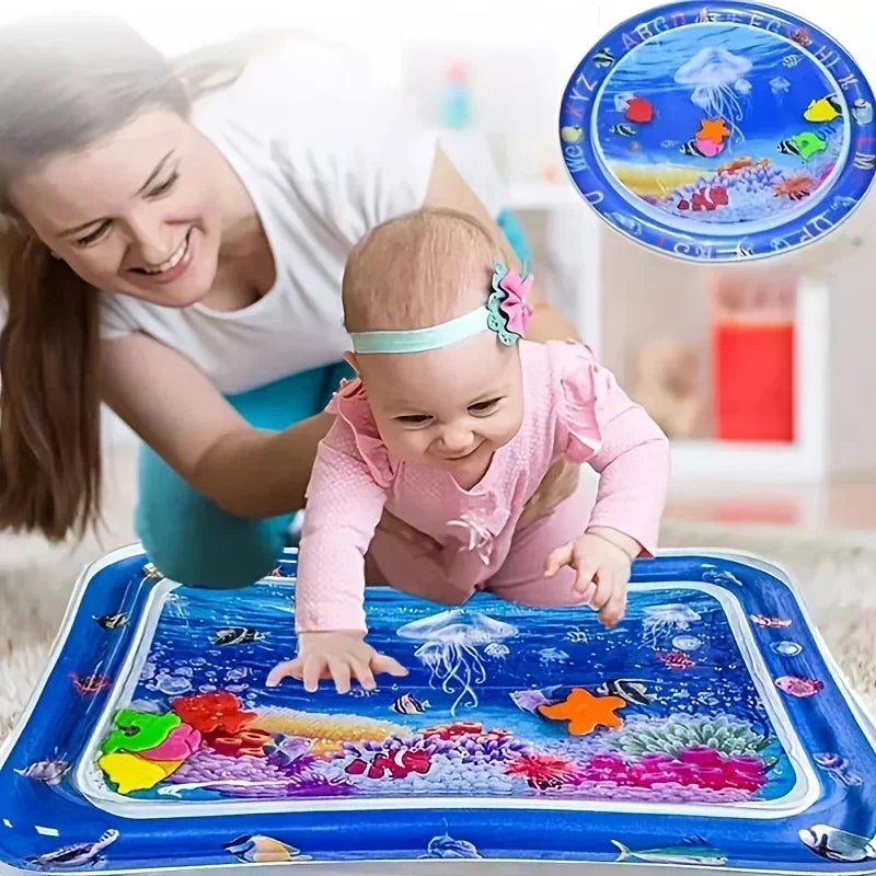 Inflatable Tummy Time Water Mat