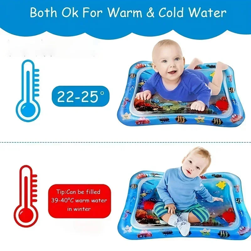 Inflatable Tummy Time Water Mat