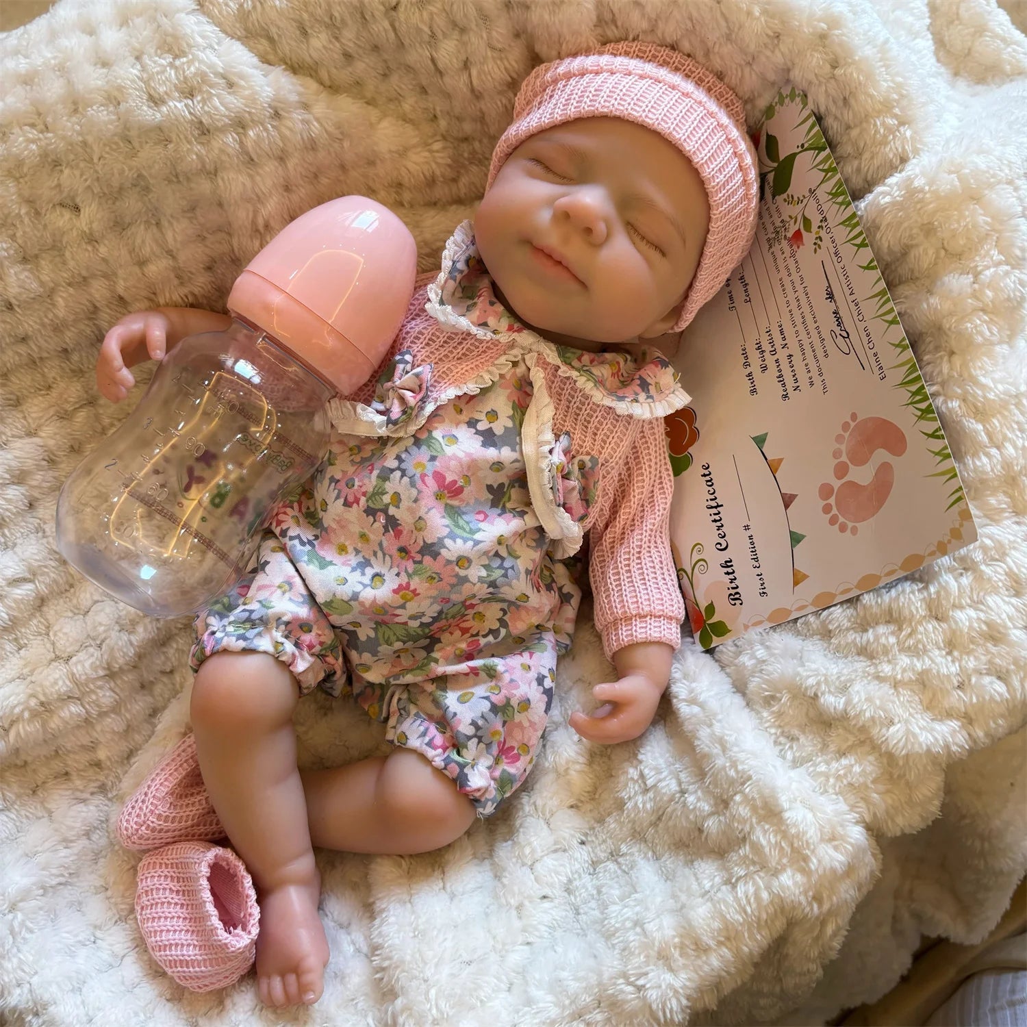 Luna-Full Body Silicone Reborn Baby Doll /Washable