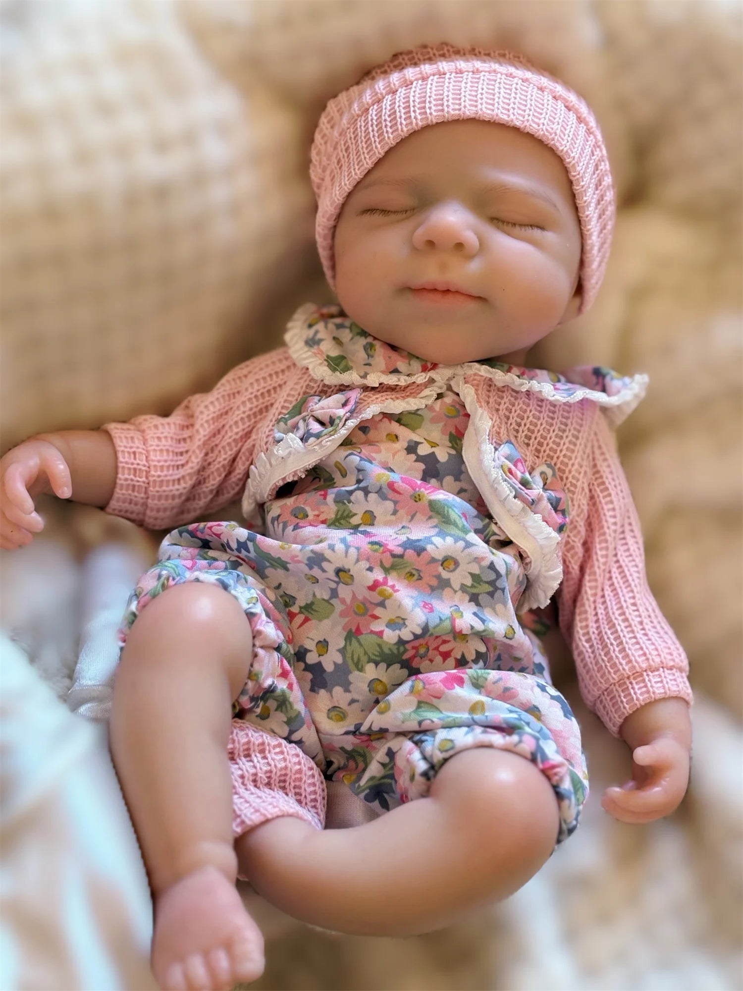 Luna-Full Body Silicone Reborn Baby Doll /Washable